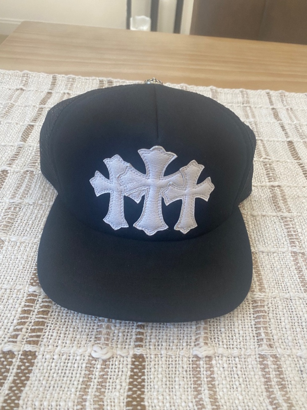Chrome hearts brand new triple white cross hat